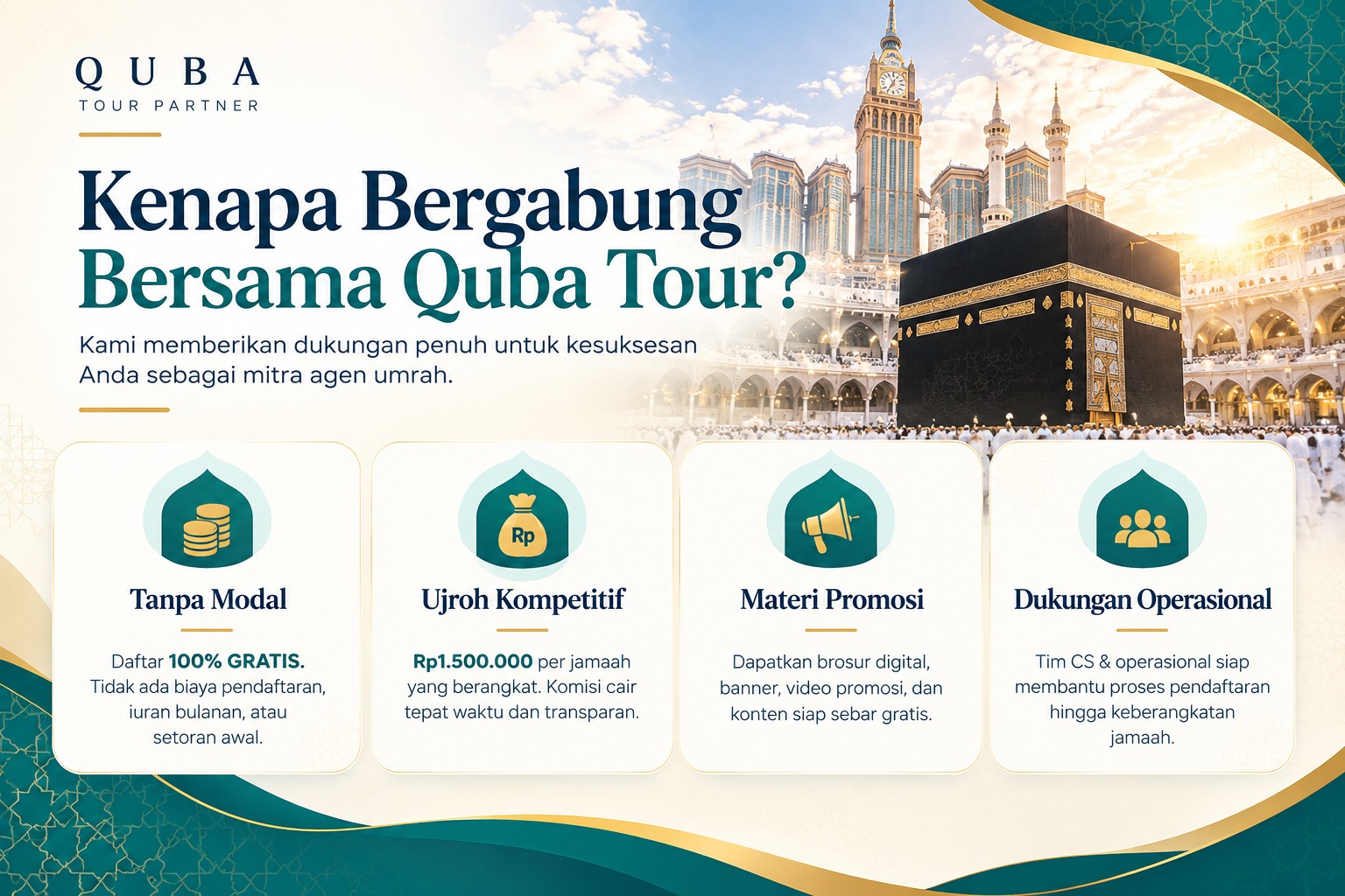 Kenapa Bergabung Bersama Quba Tour